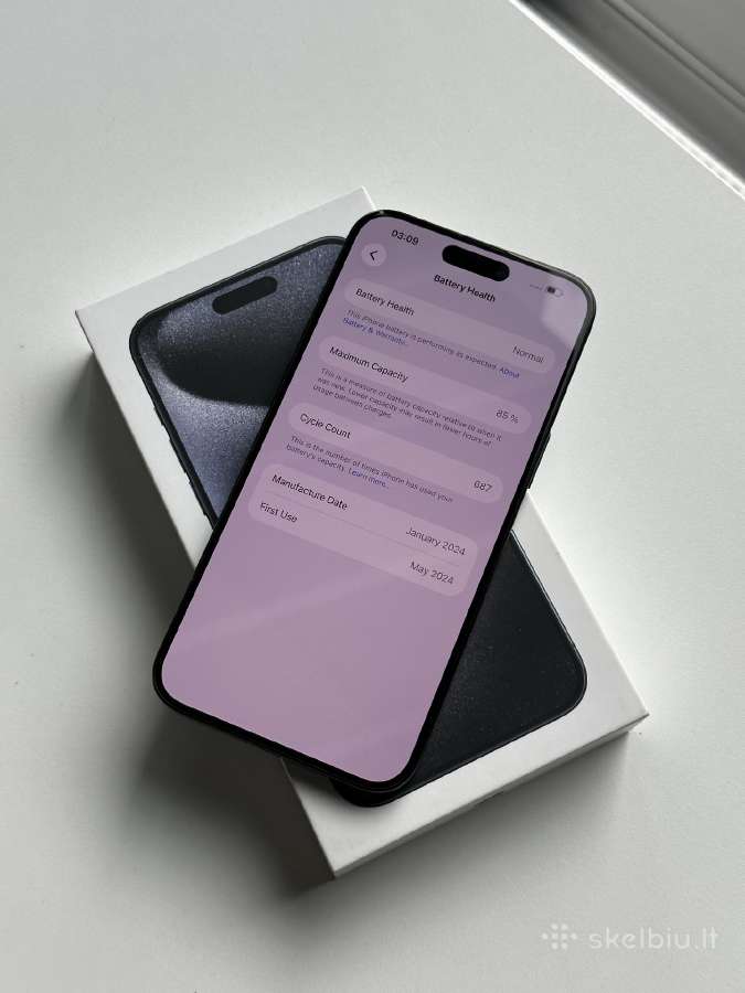 iPhone 15 Pro Max - nuotraukos Nr. 3