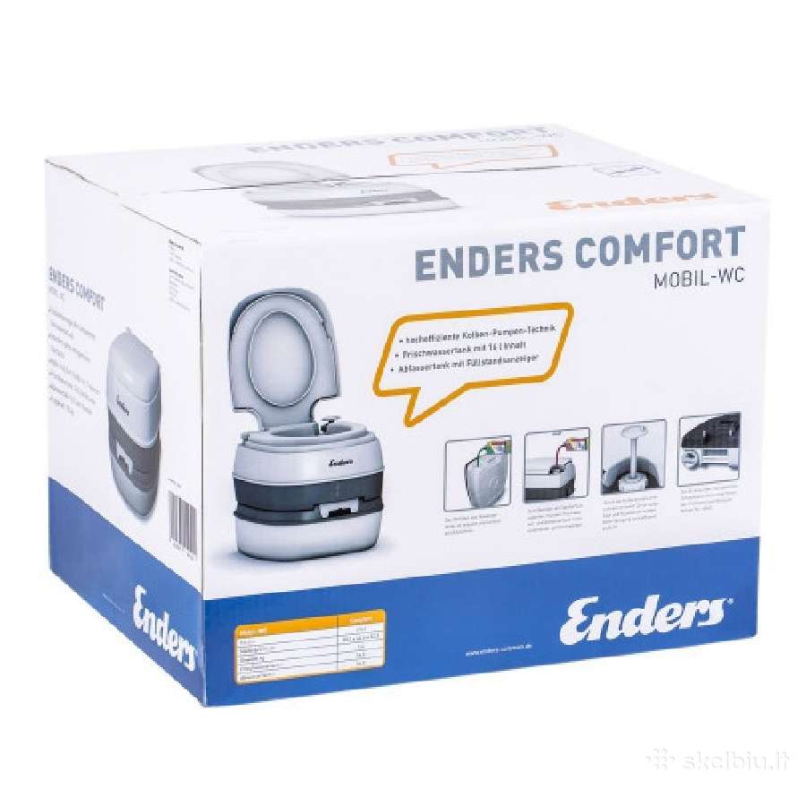 Mobilus biotualetas Enders Mobil Wc Deluxe - nuotraukos Nr. 4