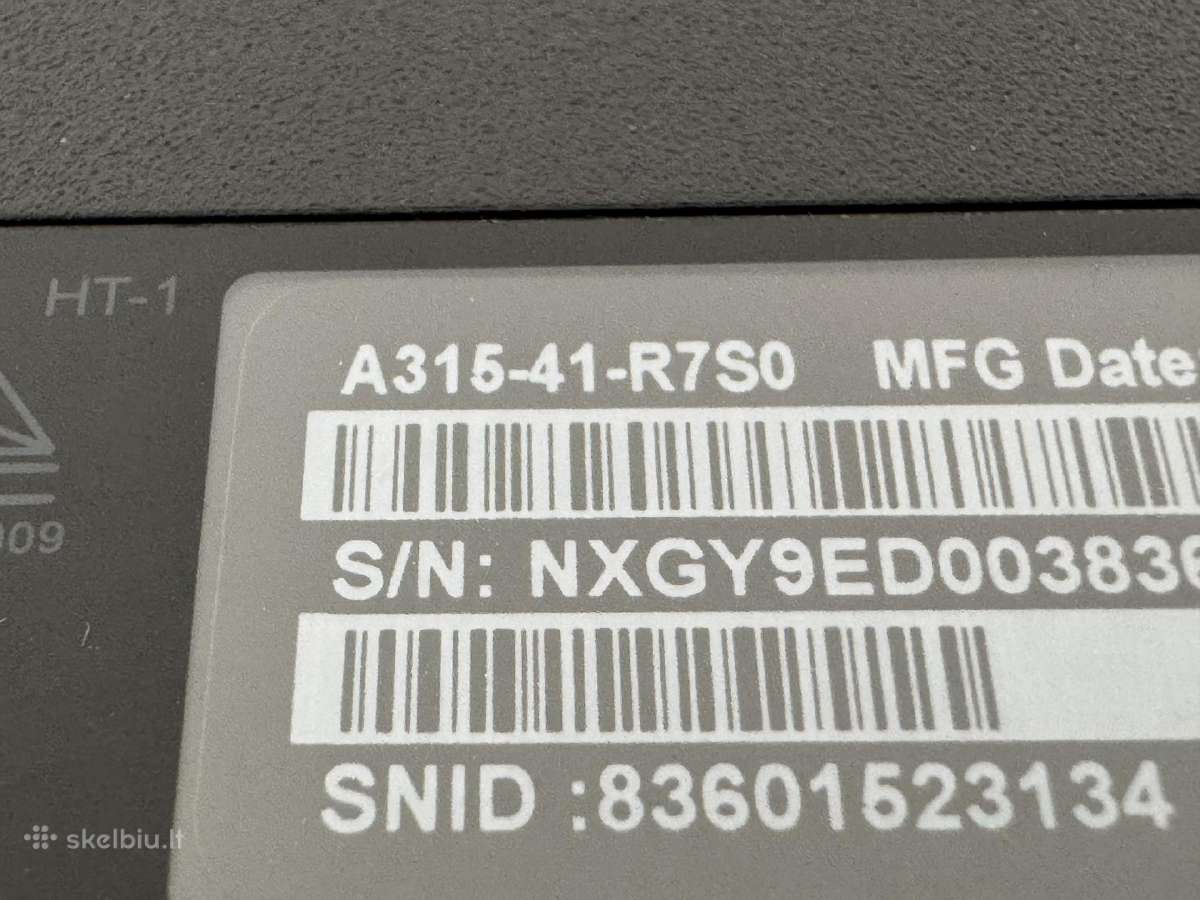 Acer Aspire A315-41 - nuotraukos Nr. 4