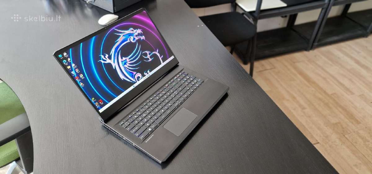 Msi Gp76 Leopard, 17coliu, i7-10870h, Rtx 3070 8g - nuotraukos Nr. 2