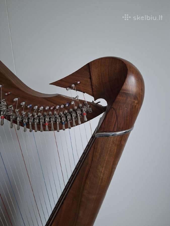 Instrumentai, Lever Harp Ayra Muzzikon 38 stygų - nuotraukos Nr. 3