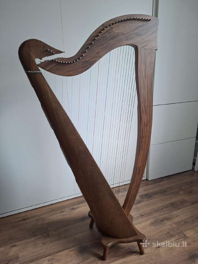 Instrumentai, Lever Harp Ayra Muzzikon 38 stygų - nuotraukos Nr. 2