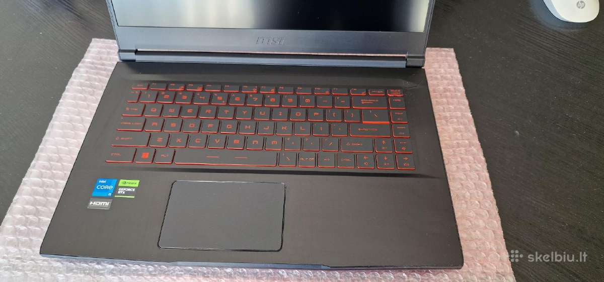 Msi Thin Gf63 12ve stovis 9.5b Visas arba dalimis - nuotraukos Nr. 2