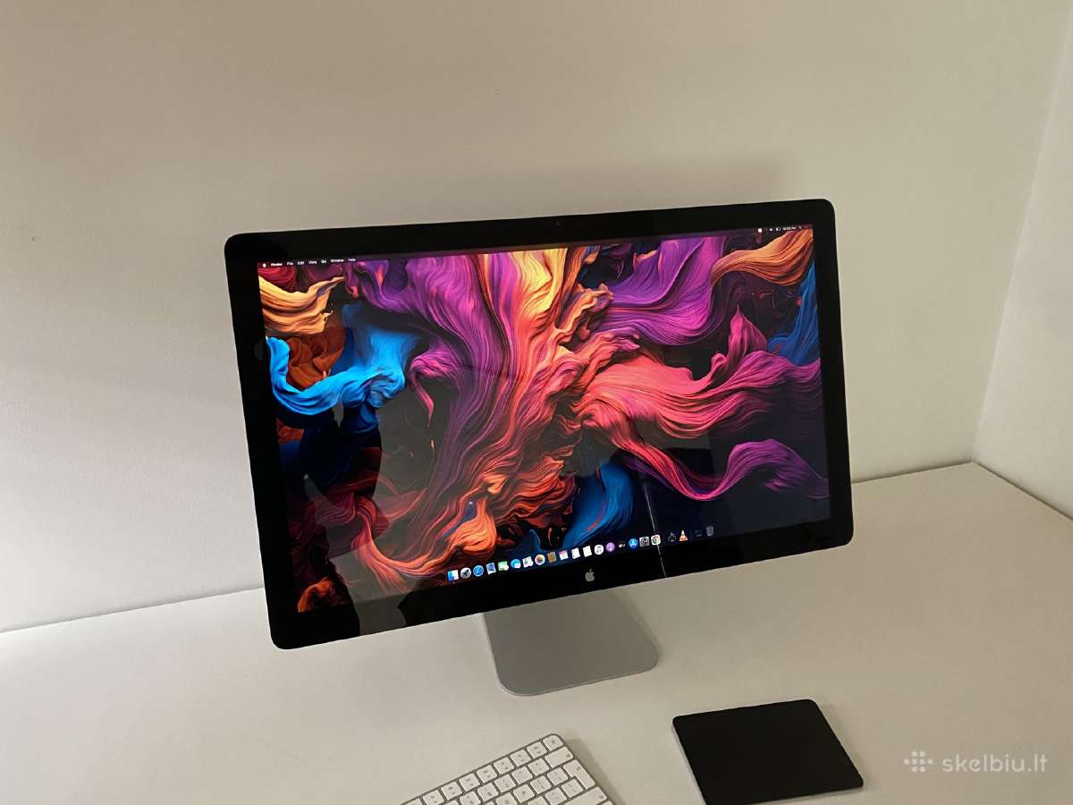 Apple Thunderbolt Display (27 colių) monitorius. - nuotraukos Nr. 2