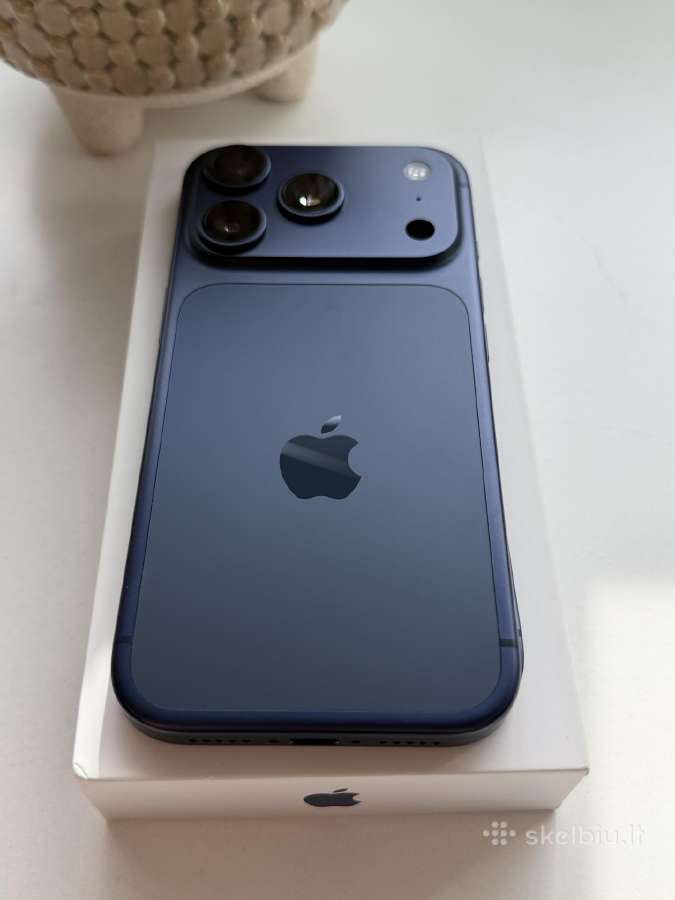 Ekspozicinis iPhone 17 Pro 256gb Deep Blue - nuotraukos Nr. 3