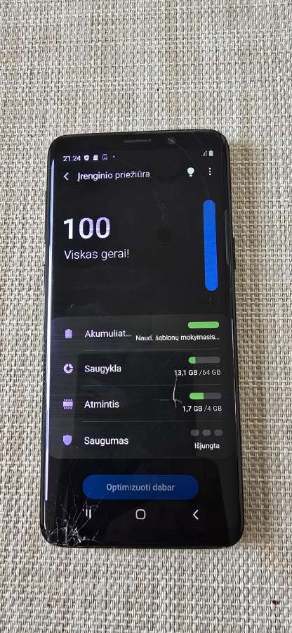 Samsung Galaxy s9 64gb 4gb RAM - nuotraukos Nr. 2