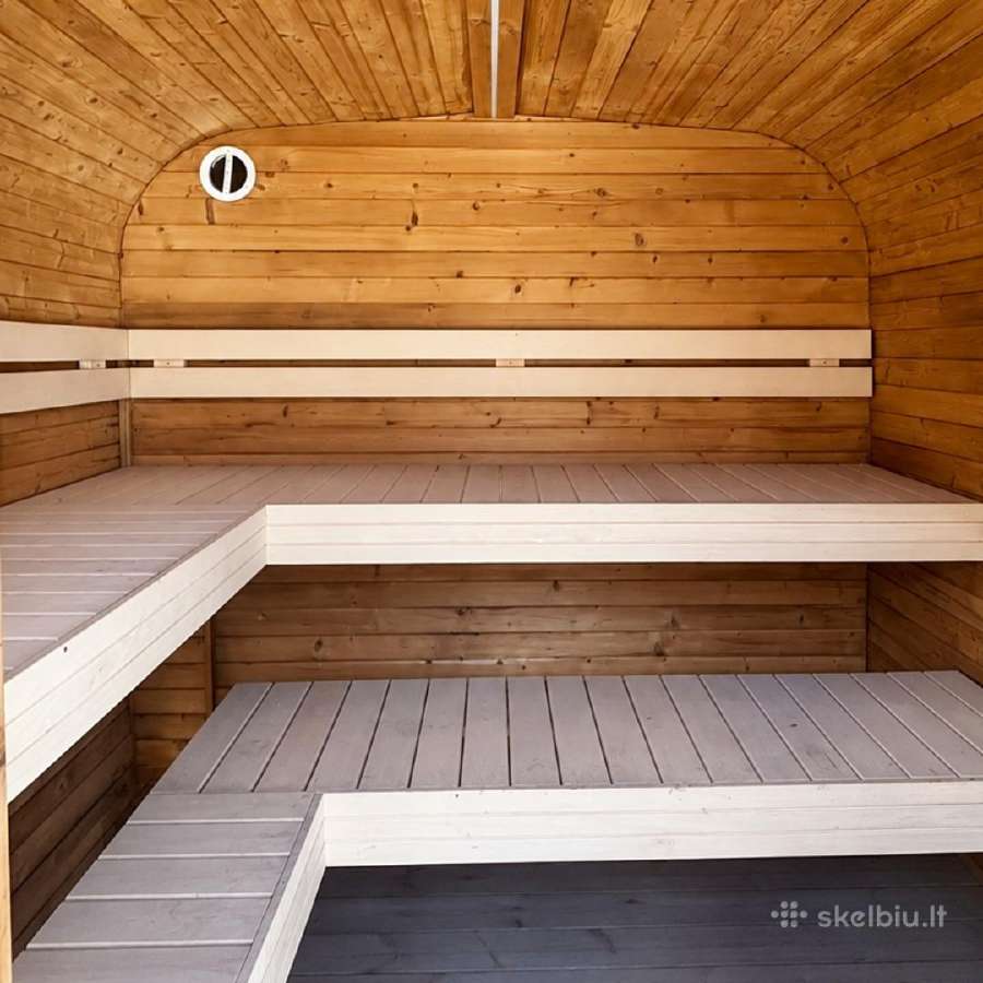!Turime vietoje! 3m Cube pirtis su terasa - nuotraukos Nr. 4