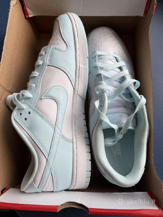 Nike Dunk Low Retro 47,5 31cm white/glacier blue - nuotraukos Nr. 5