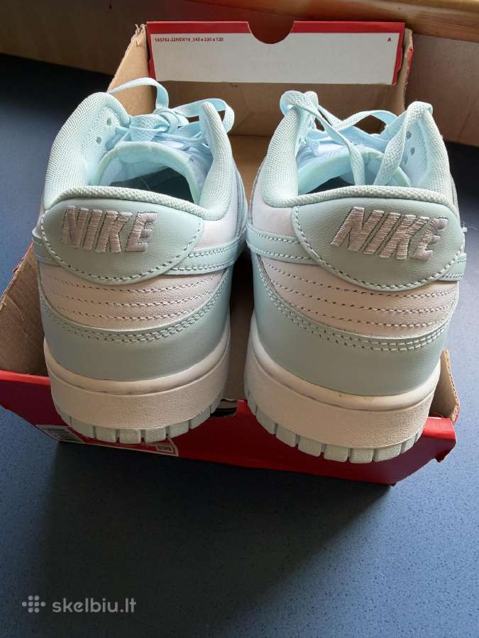 Nike Dunk Low Retro 47,5 31cm white/glacier blue - nuotraukos Nr. 7