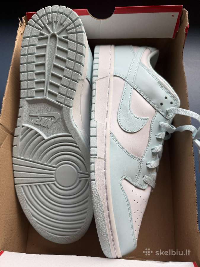 Nike Dunk Low Retro 47,5 31cm white/glacier blue - nuotraukos Nr. 9