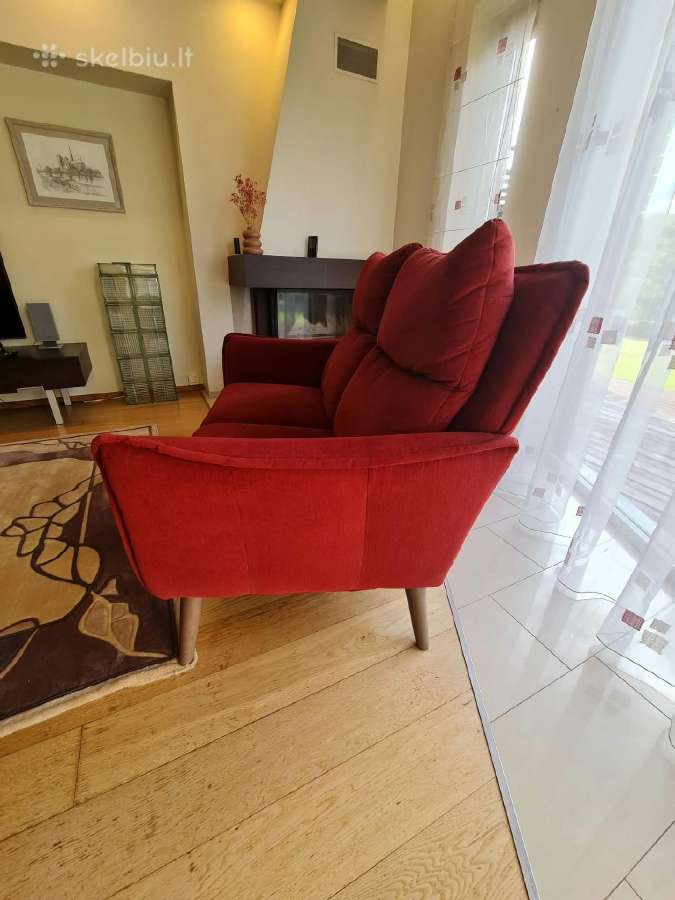 Sofa,svetainės minkštų baldų komplektas - nuotraukos Nr. 6