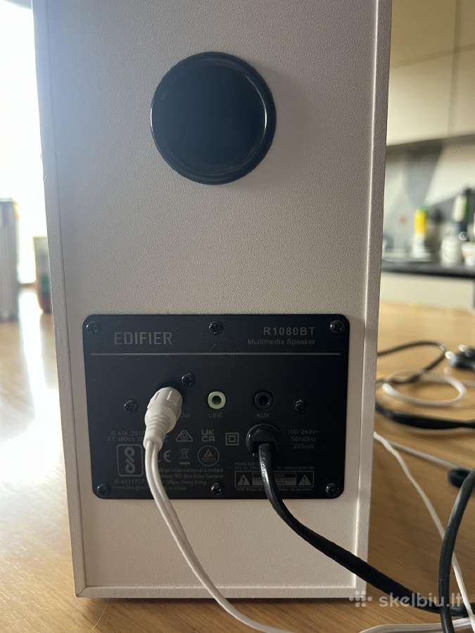 Edifier R1080bt Bluetooth kolonėlės (baltos) - nuotraukos Nr. 2