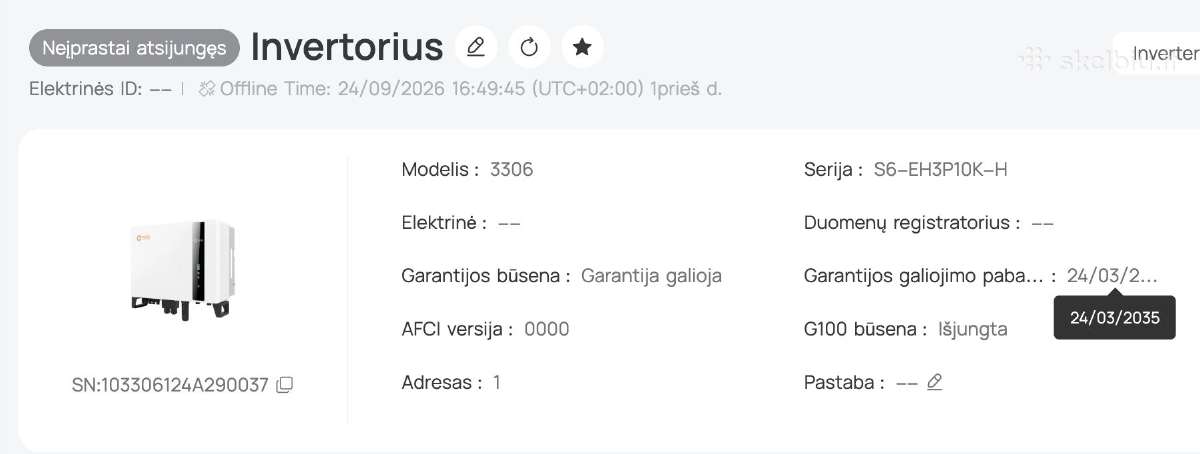 Solis hibridinis 10kw inverteris - nuotraukos Nr. 2
