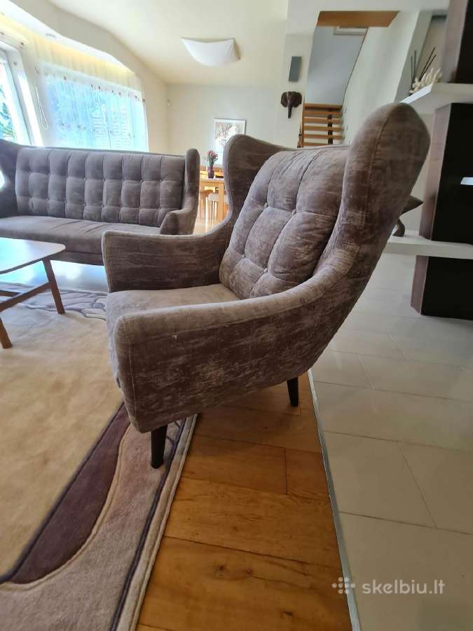 Sofa,svetainės minkštų baldų komplektas - nuotraukos Nr. 13