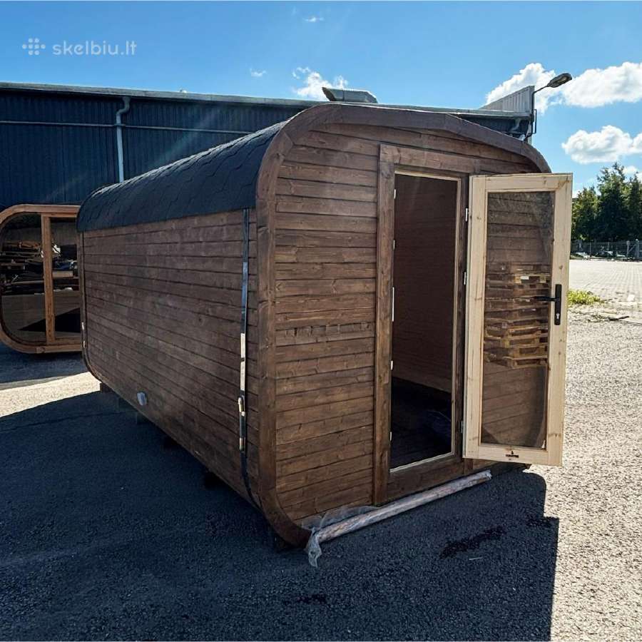 !Turime vietoje! 4m Cube pirtis su priešpirčiu - nuotraukos Nr. 2