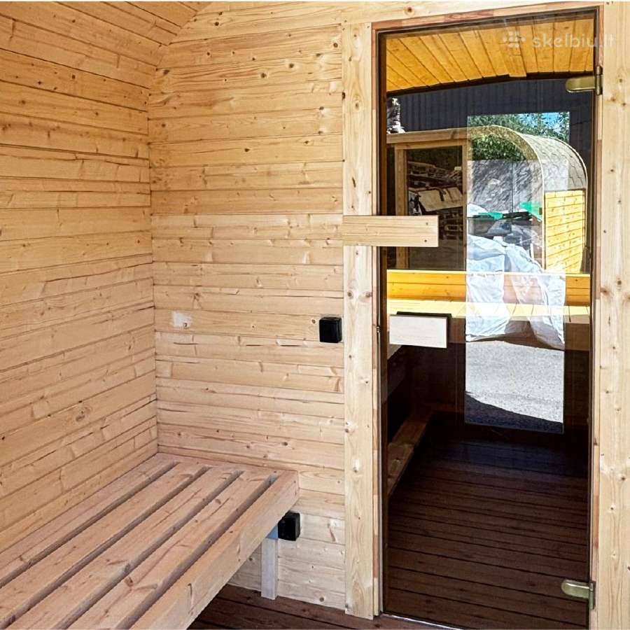 !Turime vietoje! 4m Cube pirtis su priešpirčiu - nuotraukos Nr. 9