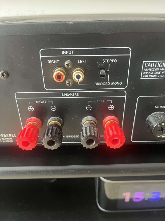 Galios stiprintuvas rotel Rb-870bx - nuotraukos Nr. 4