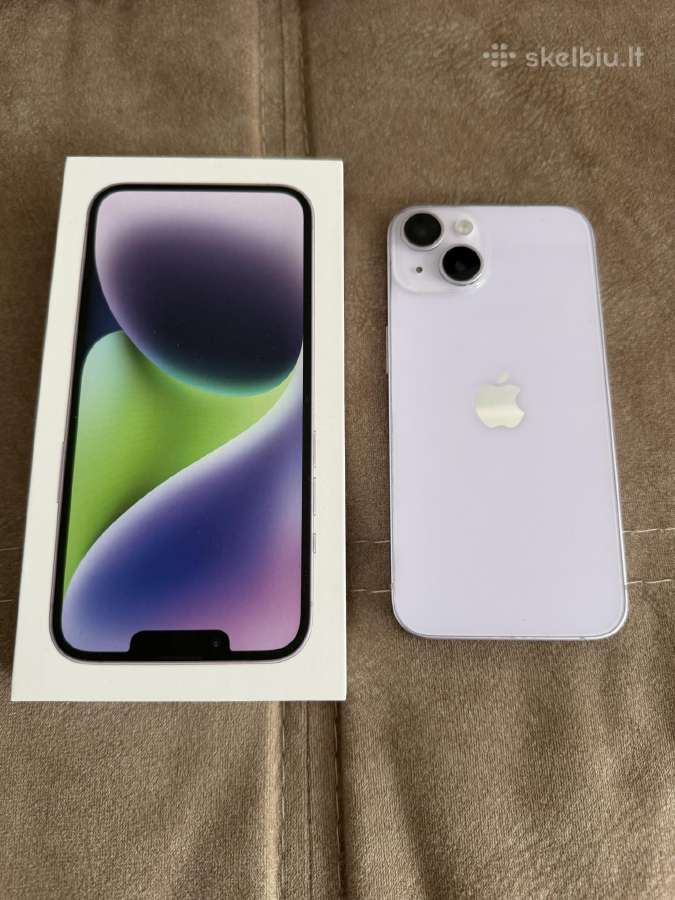 Apple iPhone 14 purple 128gb - nuotraukos Nr. 3