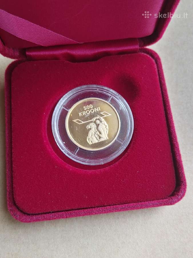 1998m - Estija 500 kroon (auksas) - nuotraukos Nr. 2