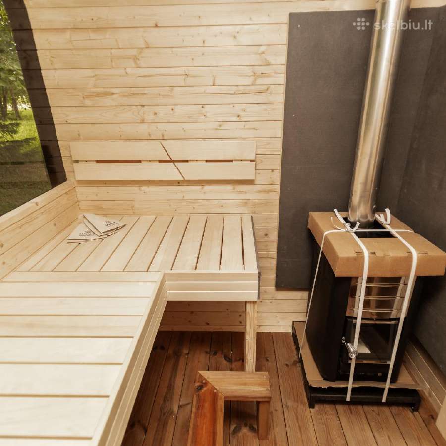 !Turime vietoje! 4m Cube pirtis su priešpirčiu - nuotraukos Nr. 3