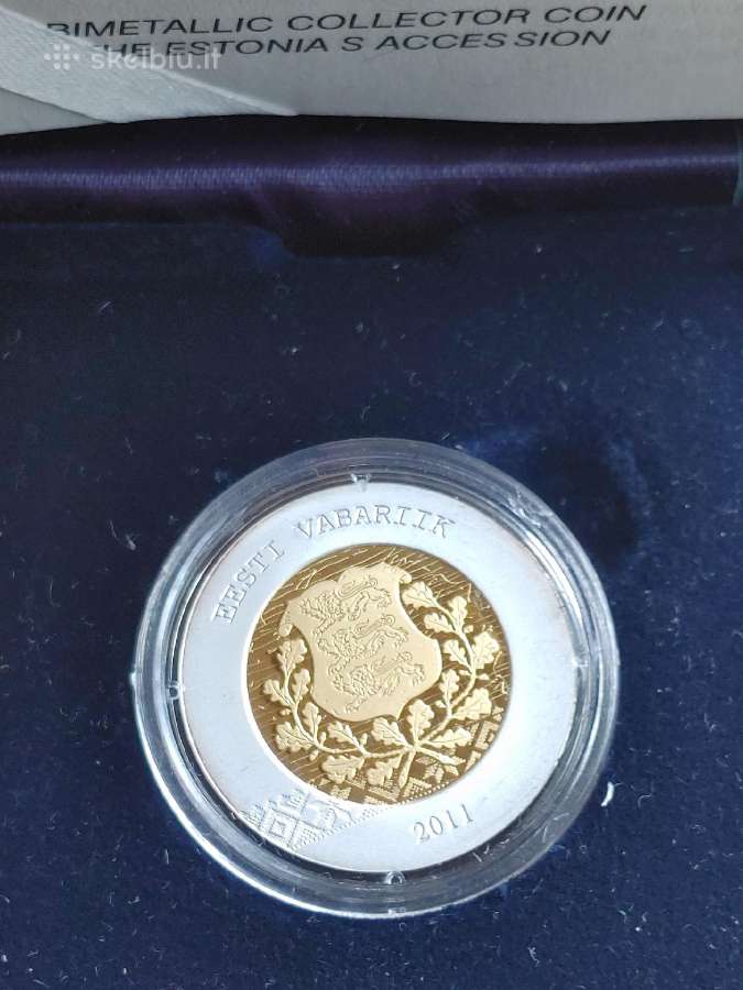 2011m - Estija €20 (auksas 8.40, ag 6,2) - nuotraukos Nr. 2