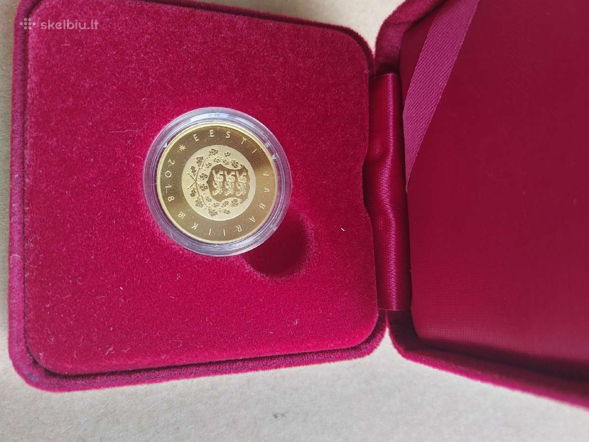 2018m - Estija 100 eurų (auksas) rr - nuotraukos Nr. 2