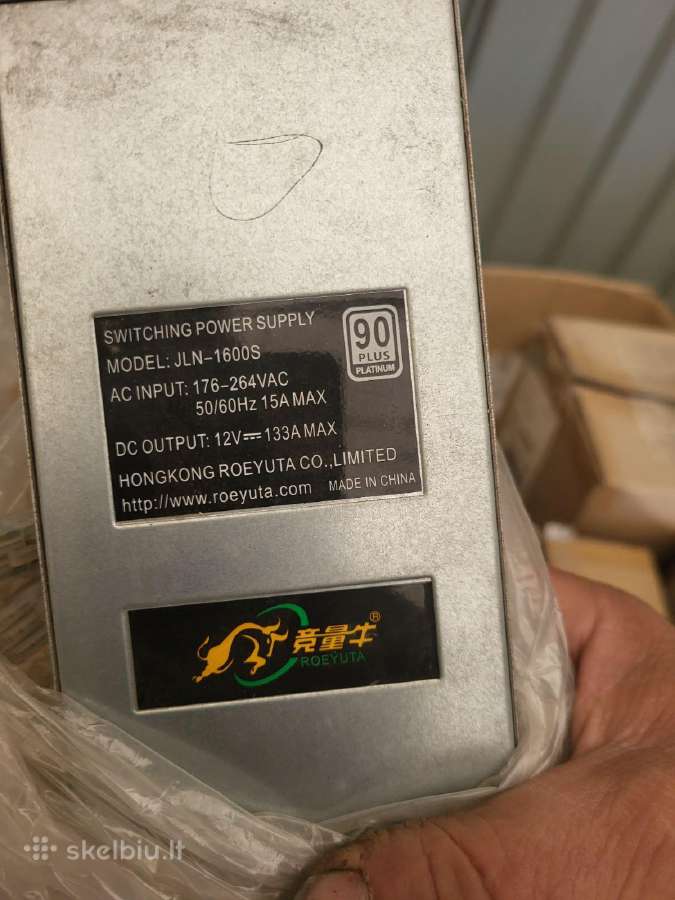 Kripto kasimo įranga Bitmain Antminer (A3, D3) ir - nuotraukos Nr. 3