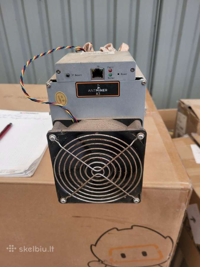 Kripto kasimo įranga Bitmain Antminer (A3, D3) ir - nuotraukos Nr. 2