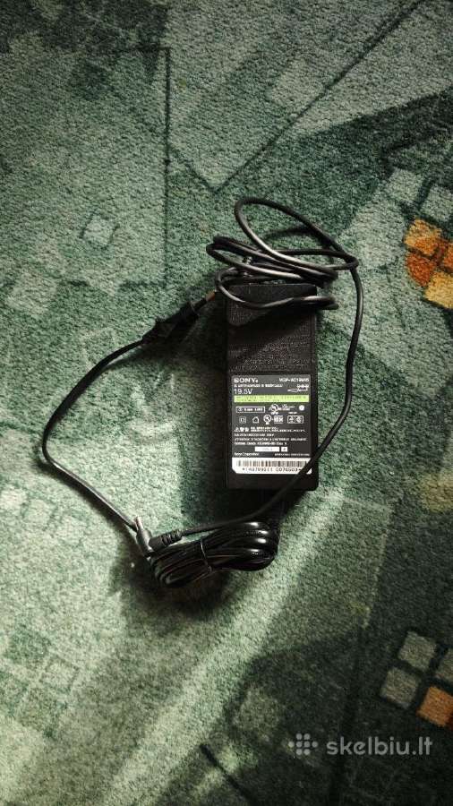 Sony adapteris – 19,5 V, 6,2 A - nuotraukos Nr. 2