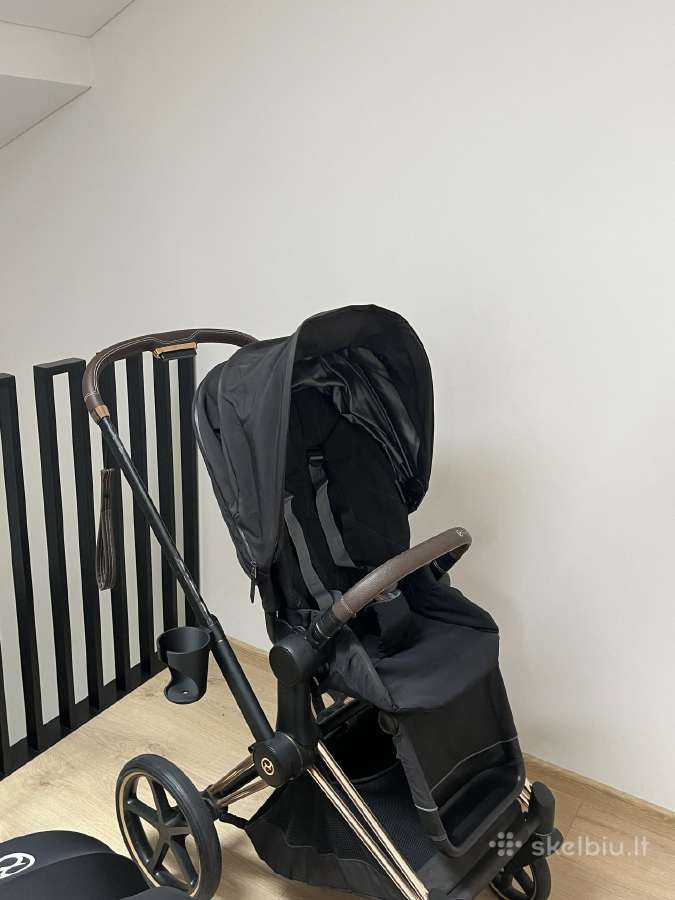 Cybex priam platinum rose gold 3in1 - nuotraukos Nr. 3