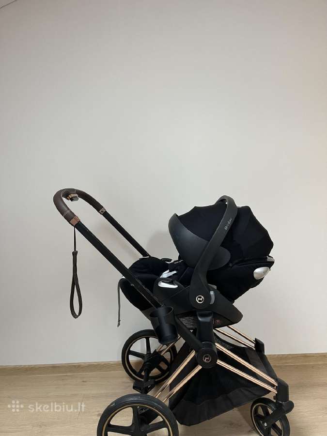 Cybex priam platinum rose gold 3in1 - nuotraukos Nr. 5