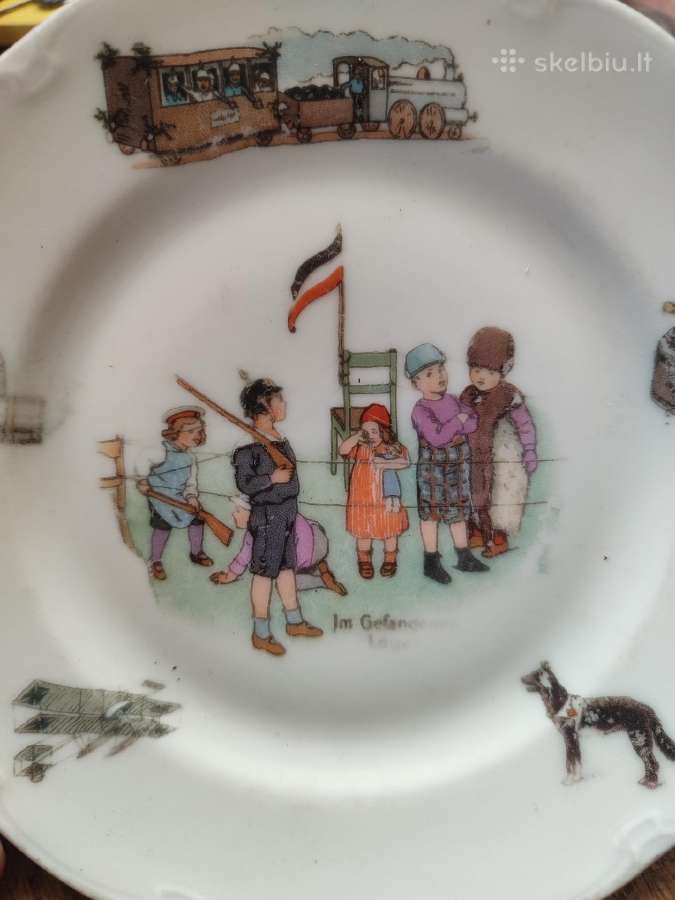Ww1 patriotinė lėkštė - nuotraukos Nr. 2