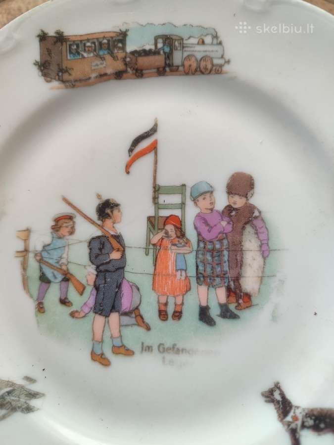 Ww1 patriotinė lėkštė - nuotraukos Nr. 7