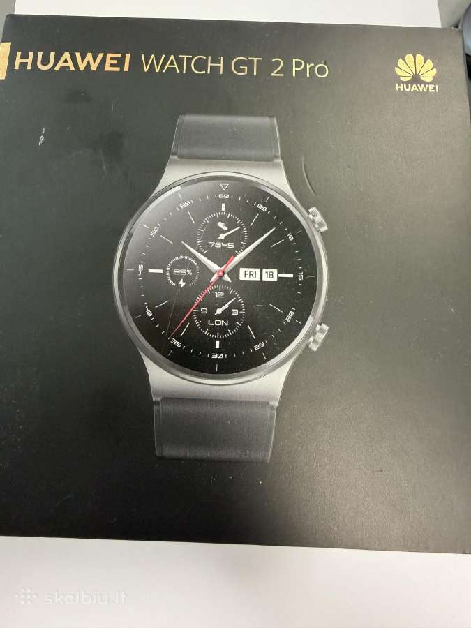 Huawei watch GT 2 Pro su komplektu - nuotraukos Nr. 3