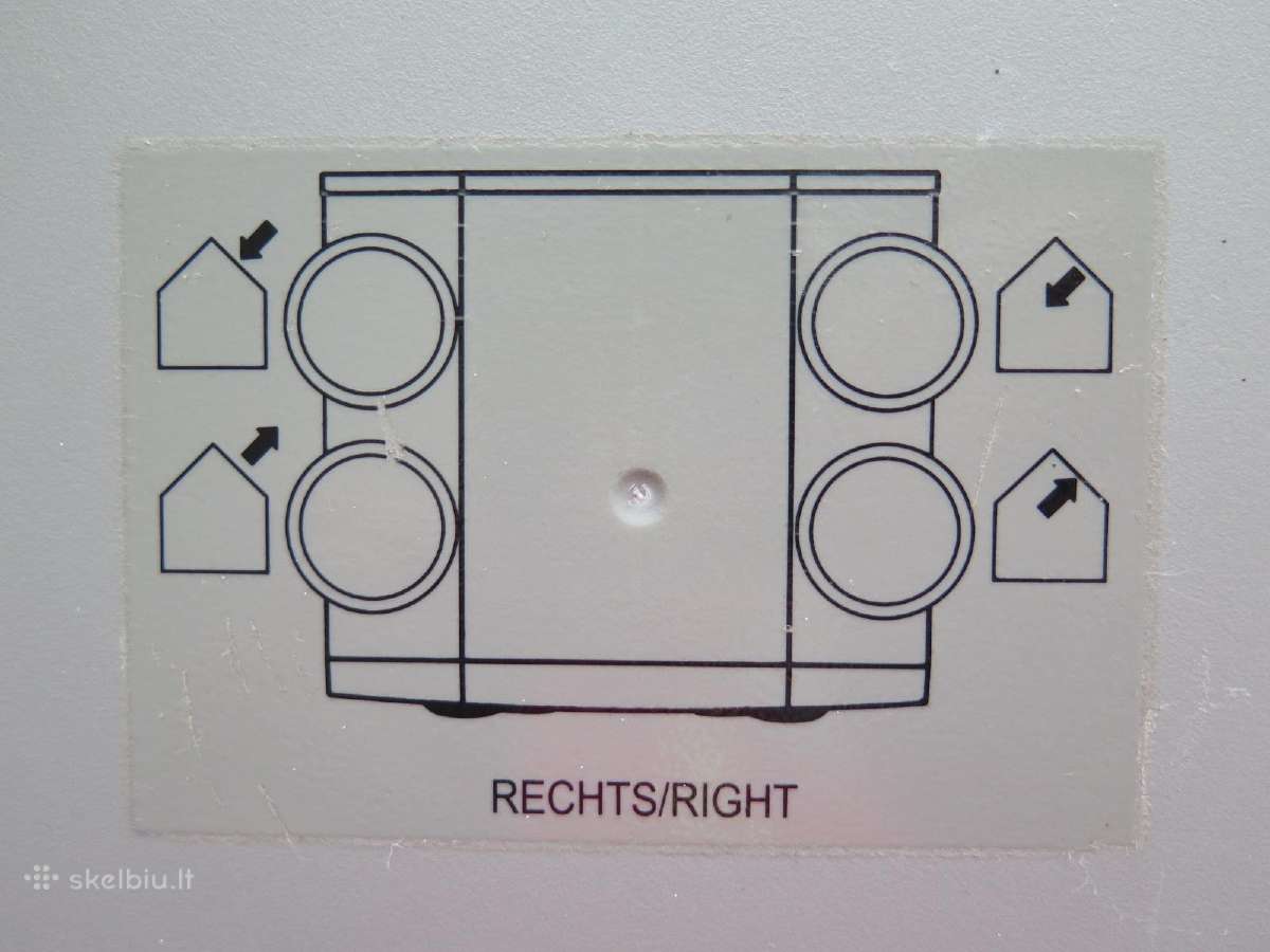 Zehnder Comfoair 350 R rekuperatorius - nuotraukos Nr. 6