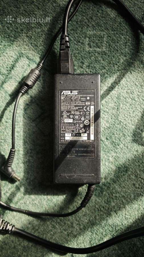 Asus nešiojamojo kompiuterio adapteris – 19 V, 4,7 - nuotraukos Nr. 2