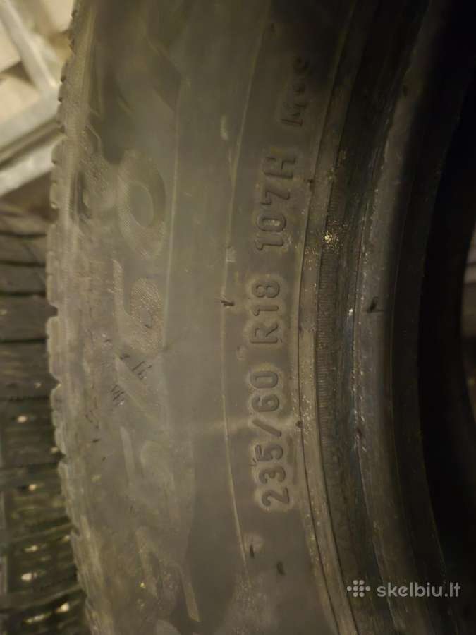 Padangos Purelli 235/60/r18 4 vnt - nuotraukos Nr. 2