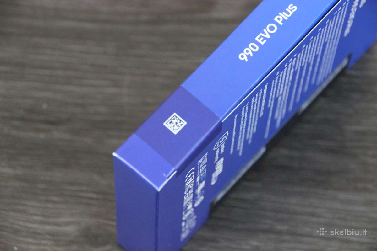 Nauji neišpakuoti Samsung 990 EVO Plus 1tb - nuotraukos Nr. 2