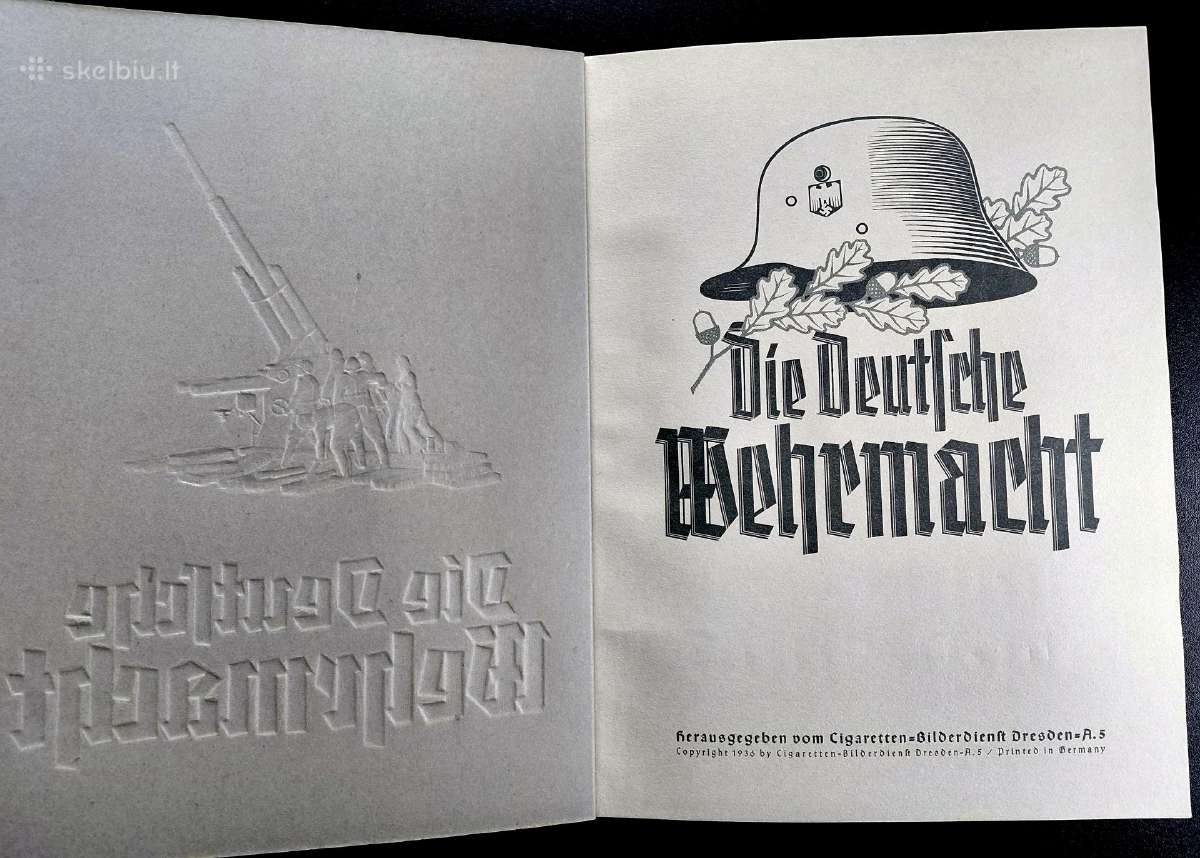 Tarpukario albumas „Die Deutsche Wehrmacht“ (1936) - nuotraukos Nr. 4