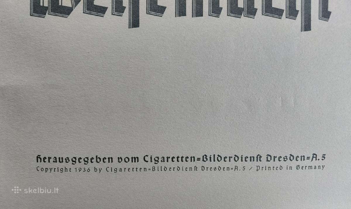 Tarpukario albumas „Die Deutsche Wehrmacht“ (1936) - nuotraukos Nr. 5