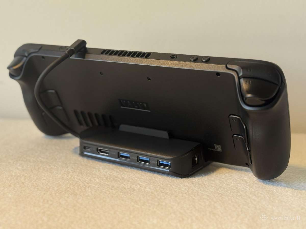 Kaip naujas! Steam Deck LCD 256gb + Dock - nuotraukos Nr. 8