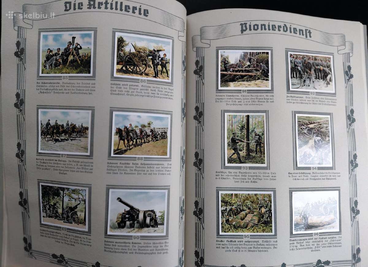 Tarpukario albumas „Die Deutsche Wehrmacht“ (1936) - nuotraukos Nr. 7