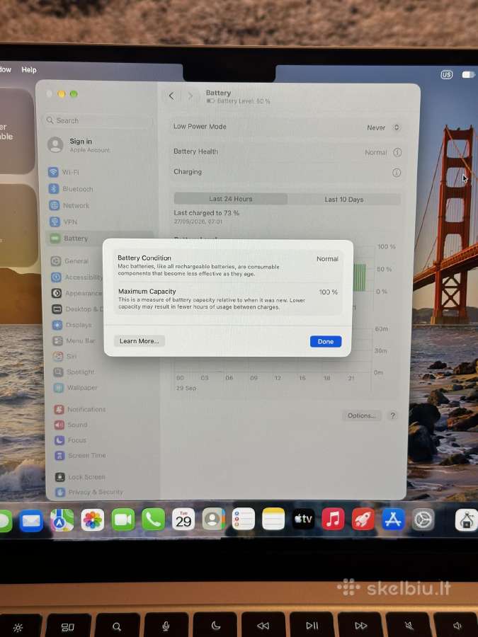 MacBook Air 13 M4 / 16gb / 256gb - nuotraukos Nr. 4