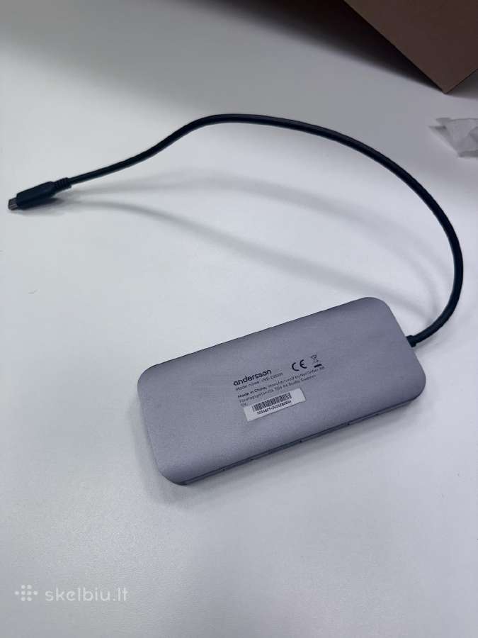 Usb-d2000 Usb-c prijungimo stotelė - nuotraukos Nr. 2