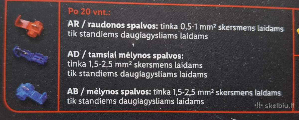 Greitųjų jungčių rinkinys - nuotraukos Nr. 2