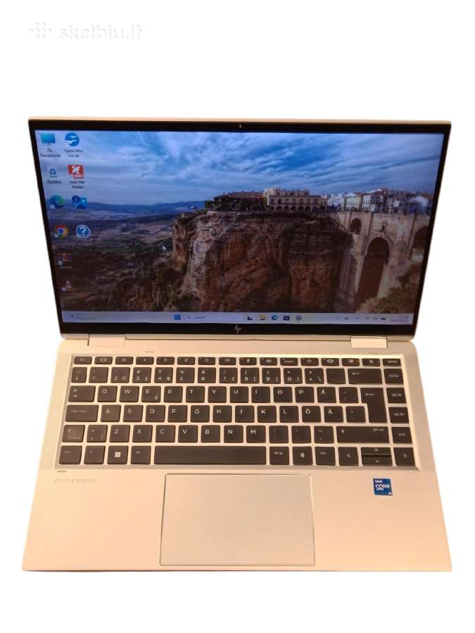 Hp Elitebook x360 1040 G8 (Touch) – i5-1145g7 +3mė - nuotraukos Nr. 2