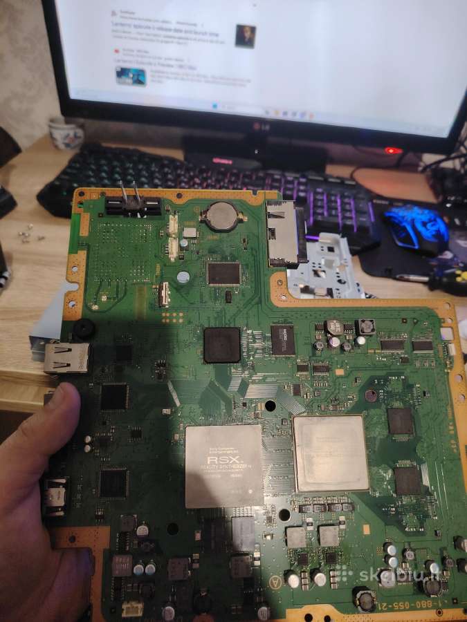 PS3 1 terabaitas atrištas - nuotraukos Nr. 3