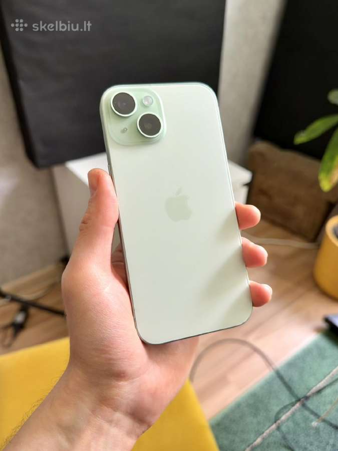 iPhone 15 Green - nuotraukos Nr. 2