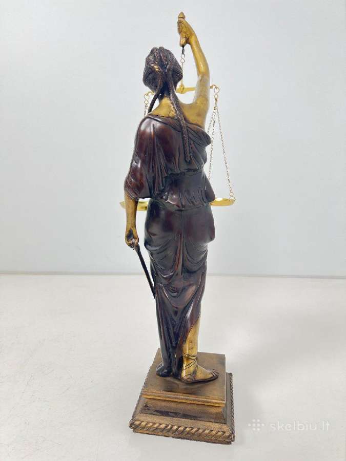 Bronzinė statula "Temidė" - nuotraukos Nr. 9