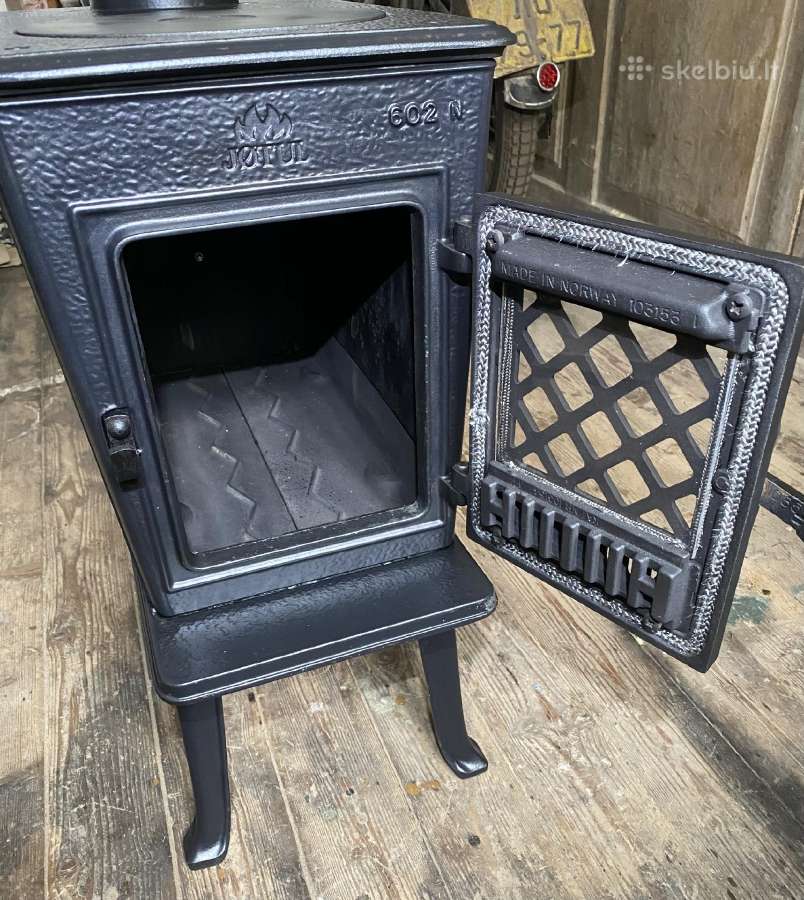 Norvegiška Jotul krosnelė ketaus - nuotraukos Nr. 24